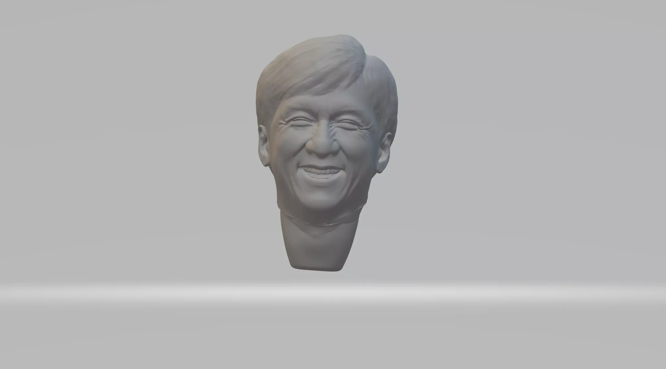 Jackie Chan Head 3D print model