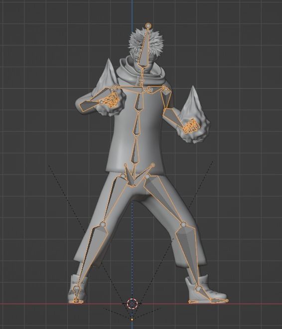 Yuji Itadori - Jujutsu Kaisen  3D model_12
