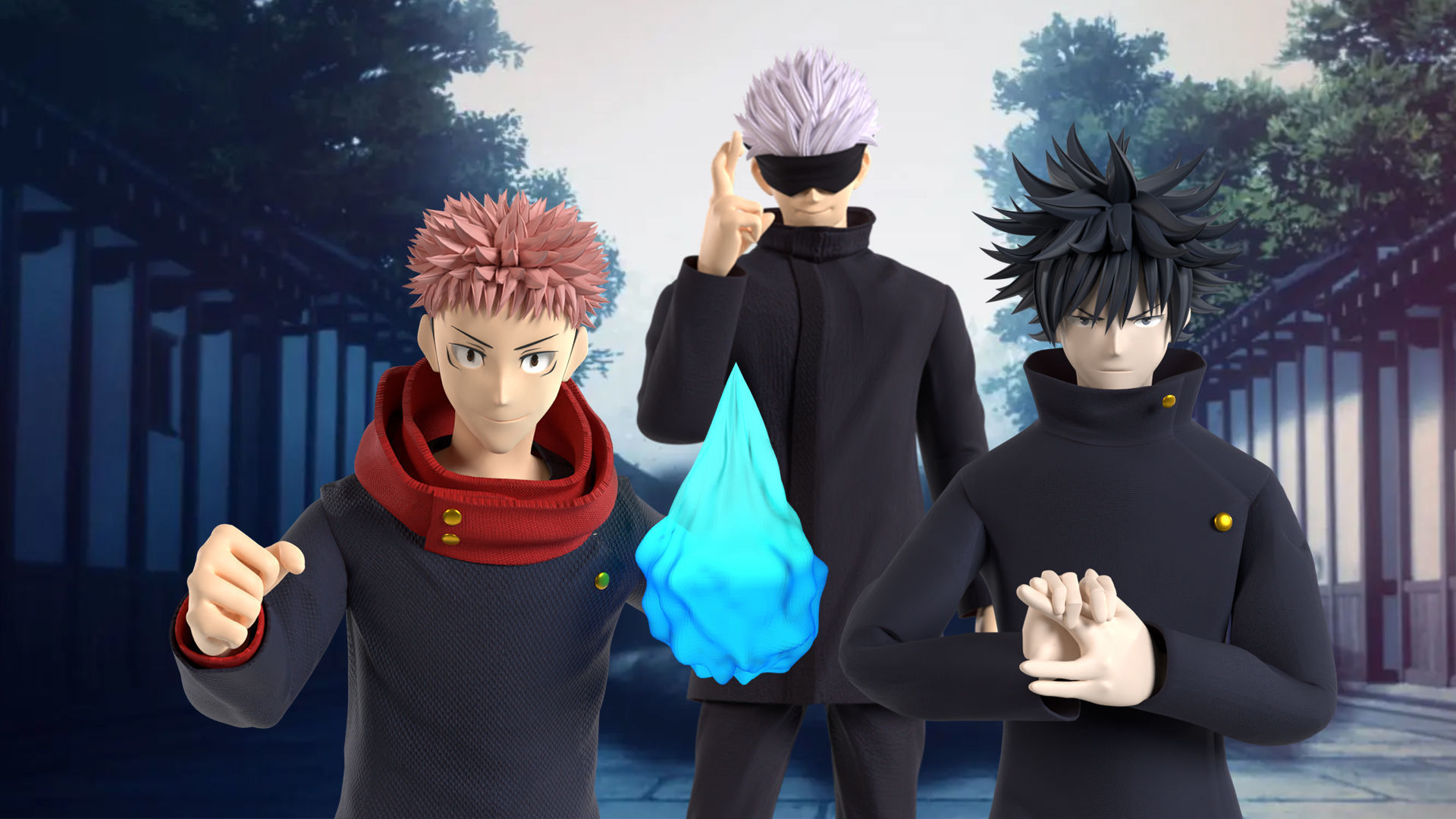 Yuji Itadori - Jujutsu Kaisen  3D model_2