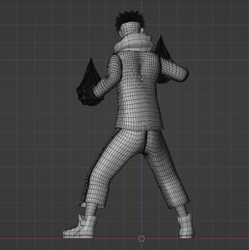 Yuji Itadori - Jujutsu Kaisen  3D model_10