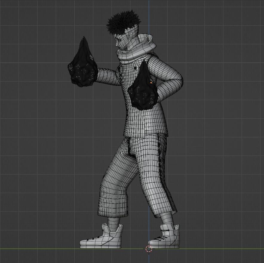 Yuji Itadori - Jujutsu Kaisen  3D model_9