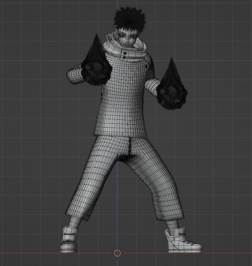 Yuji Itadori - Jujutsu Kaisen  3D model_8
