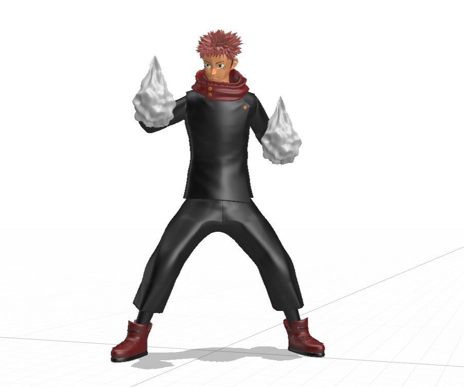 Yuji Itadori - Jujutsu Kaisen  3D model_14