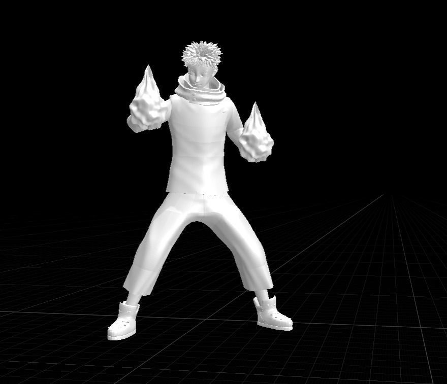 Yuji Itadori - Jujutsu Kaisen  3D model_15