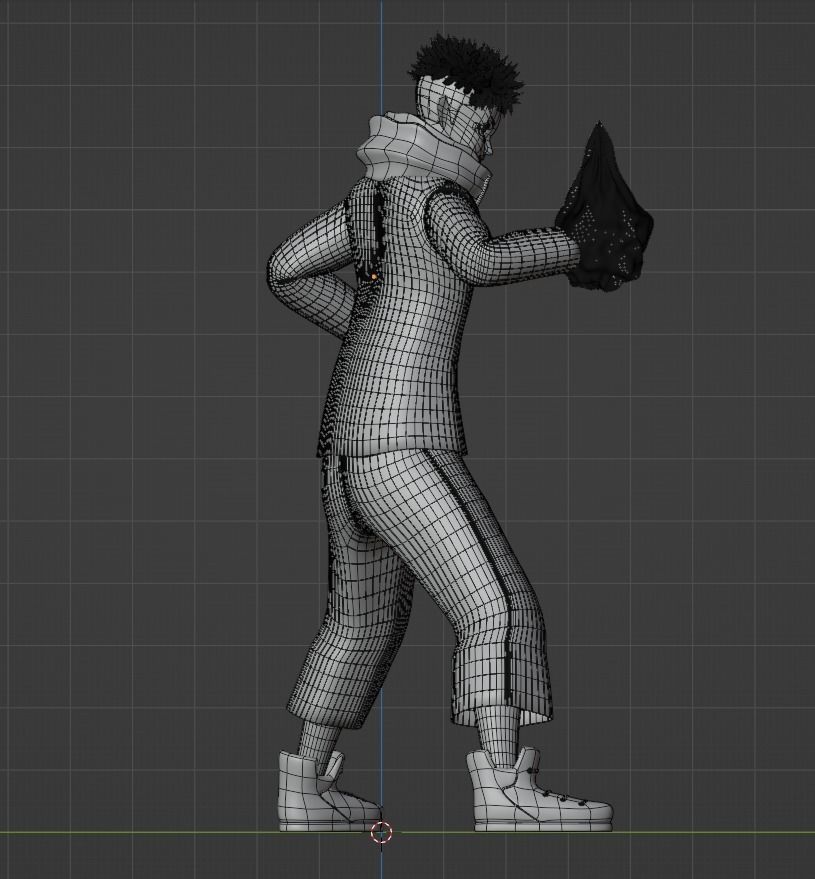Yuji Itadori - Jujutsu Kaisen  3D model_11