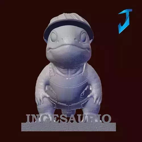 INGESAURIO DINOSAURIO INGENIERO 3D print model