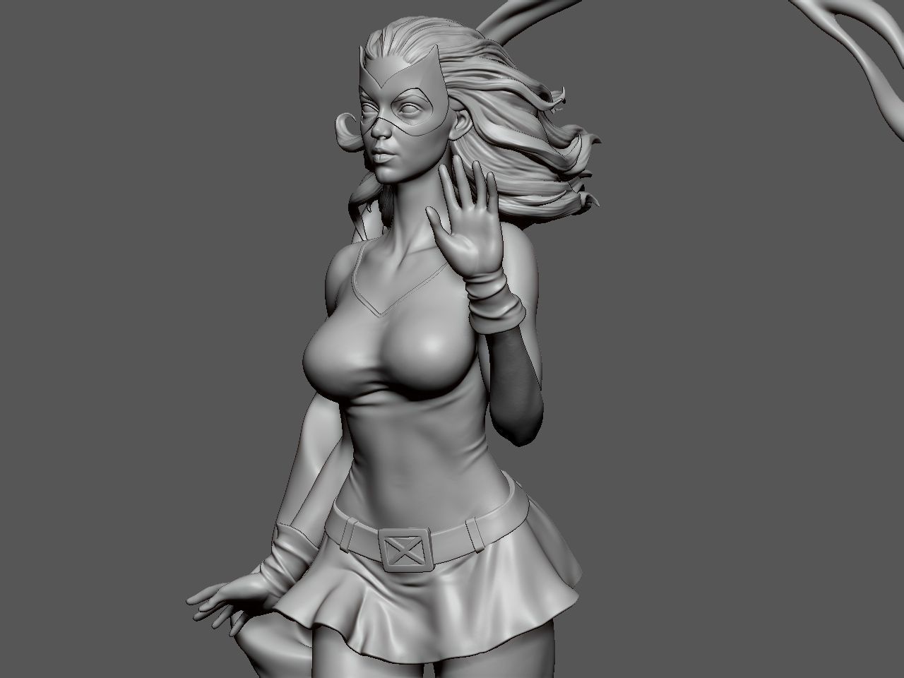 Jean Grey 3D print model_41