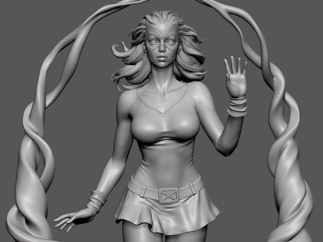 Jean Grey 3D print model_27