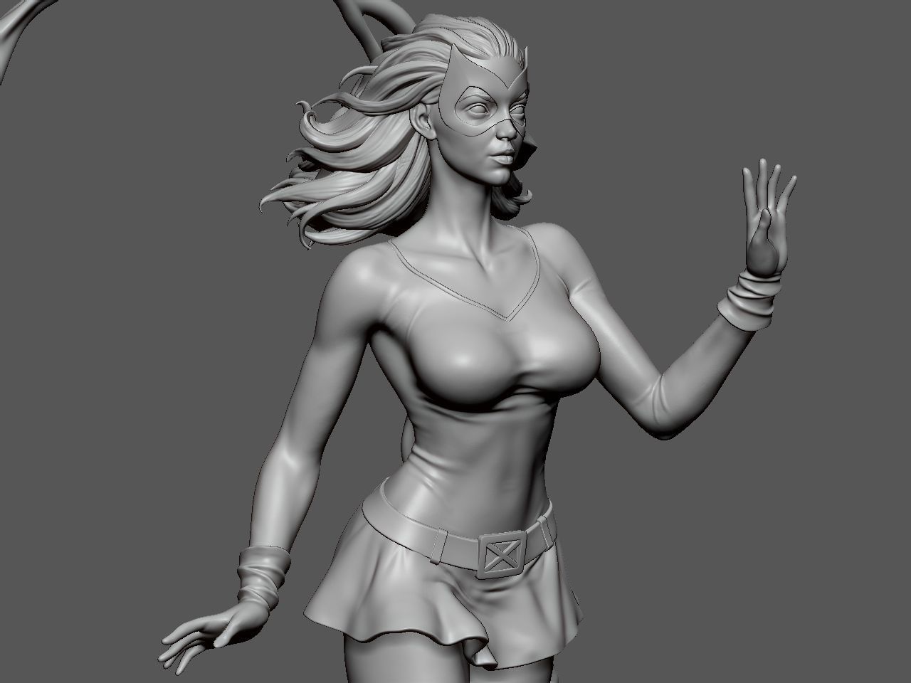 Jean Grey 3D print model_29