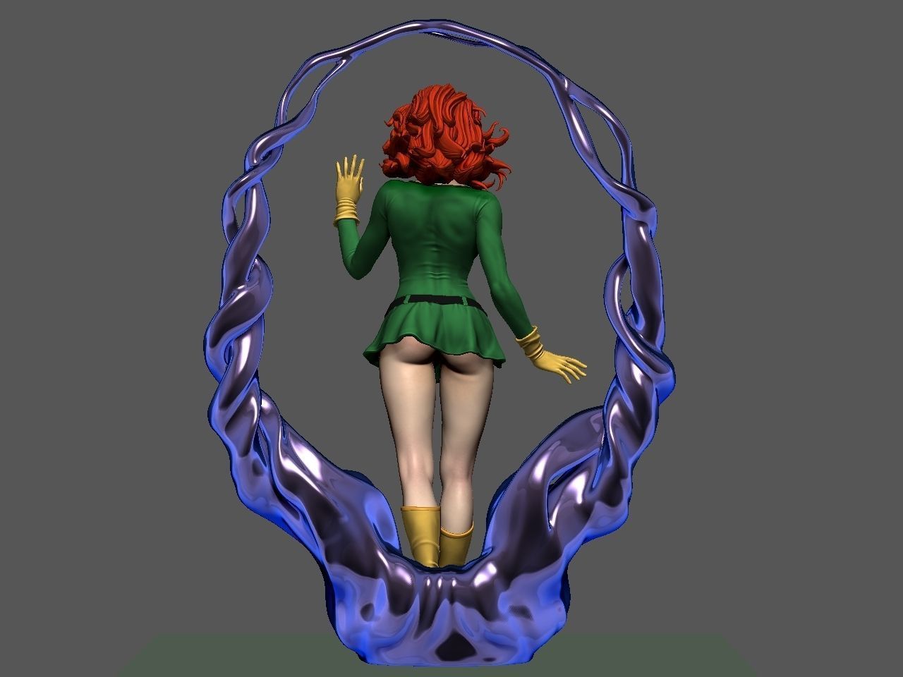 Jean Grey 3D print model_18