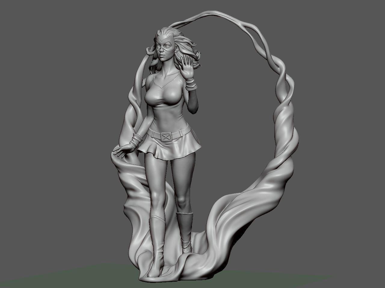 Jean Grey 3D print model_25
