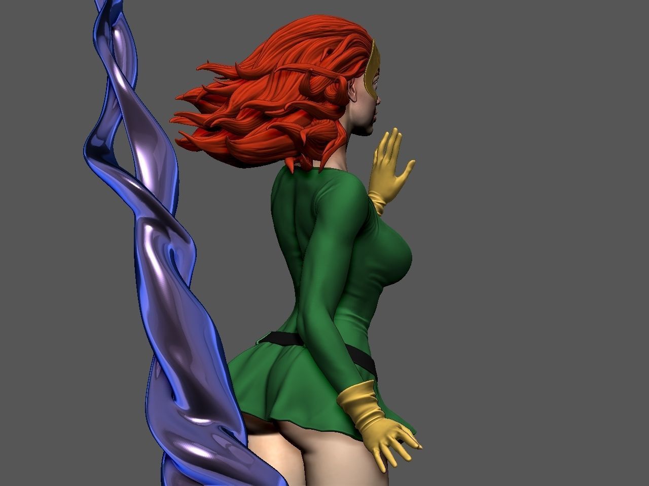 Jean Grey 3D print model_32