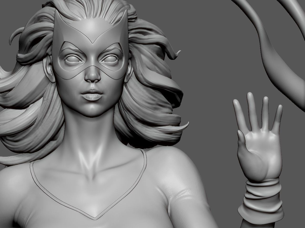 Jean Grey 3D print model_3