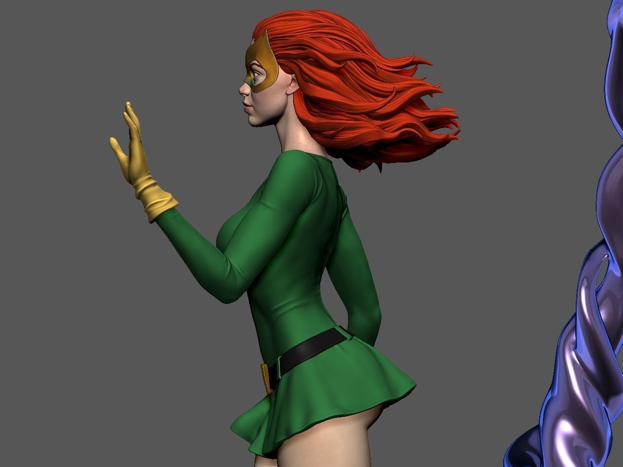 Jean Grey 3D print model_38
