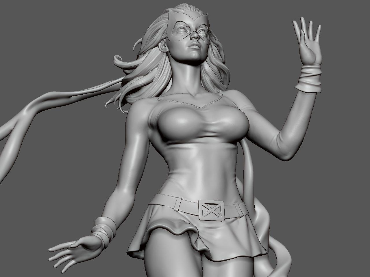 Jean Grey 3D print model_7