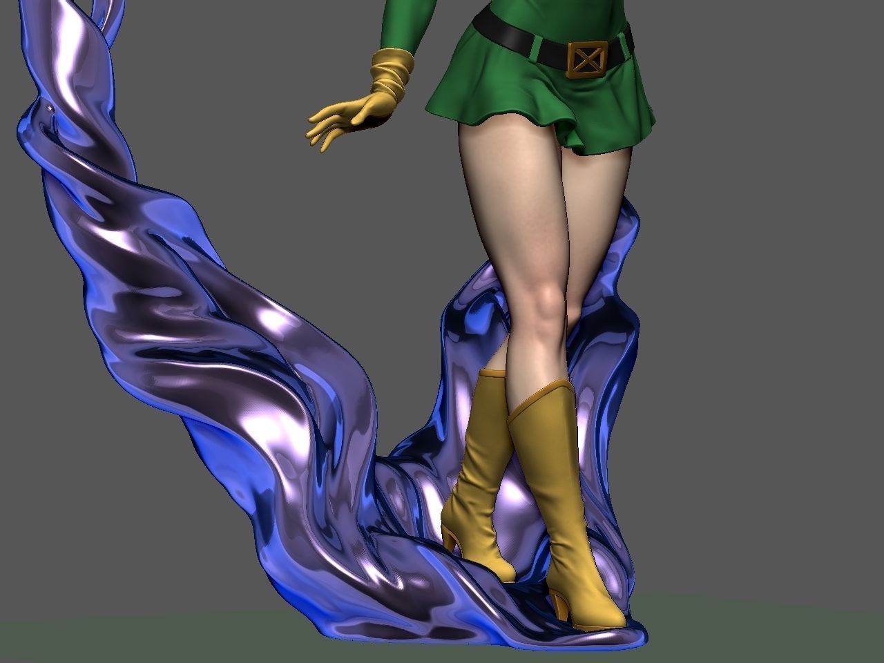 Jean Grey 3D print model_44