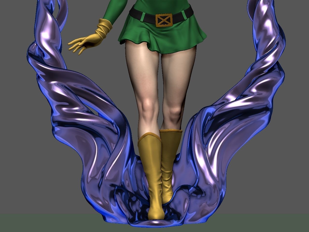 Jean Grey 3D print model_42