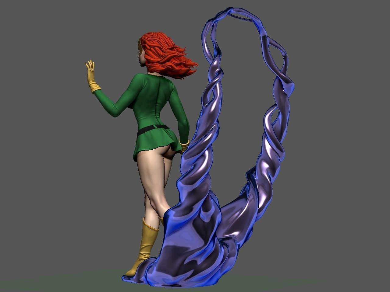 Jean Grey 3D print model_20