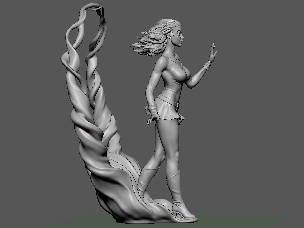 Jean Grey 3D print model_15