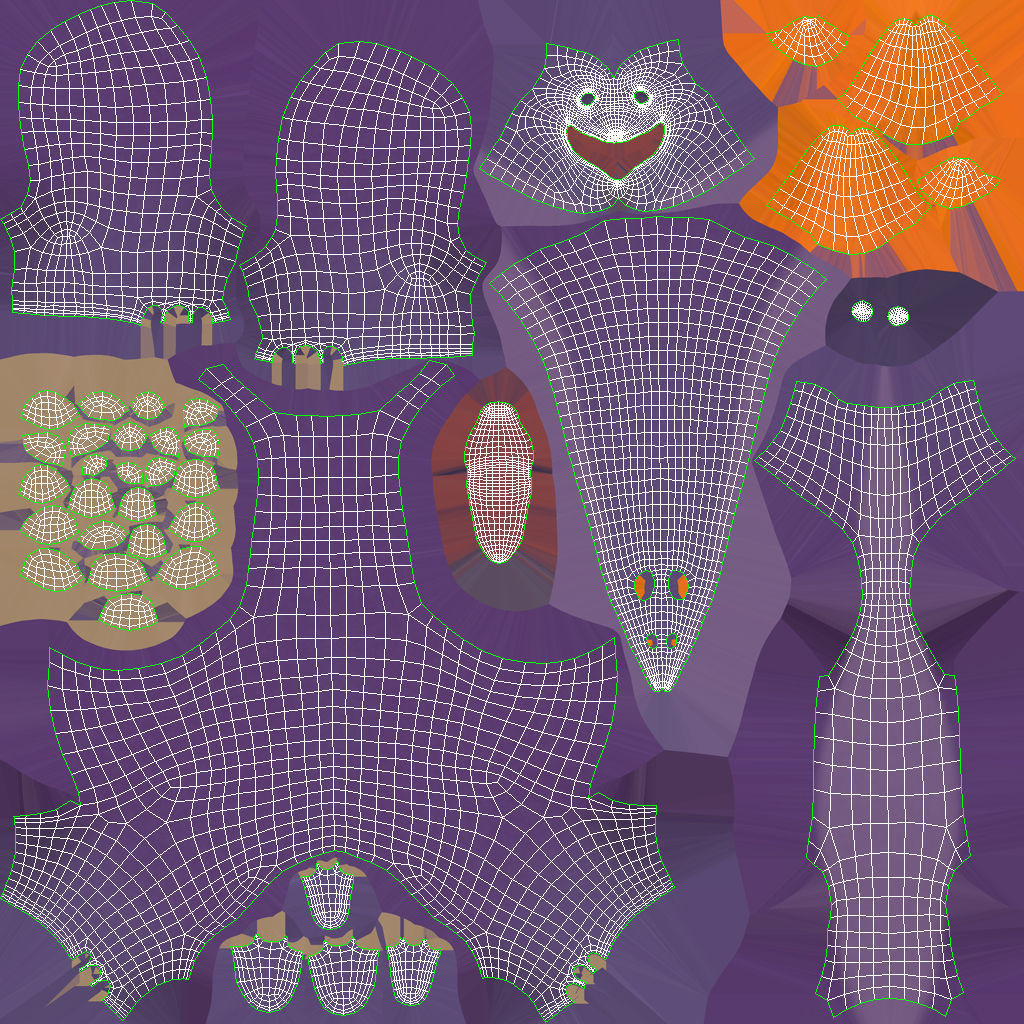 Cartoon Dinosaur Stegosaurus 3D model_15