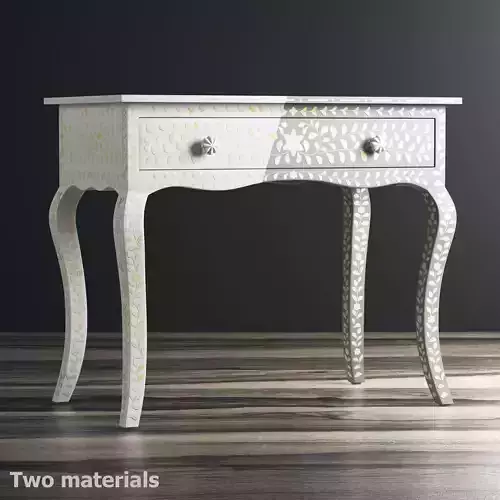 Restoration Hardware  Amira Inlay Table RH 