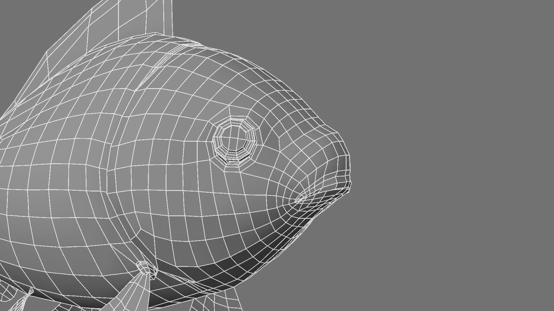 Gold fish 3D model_28