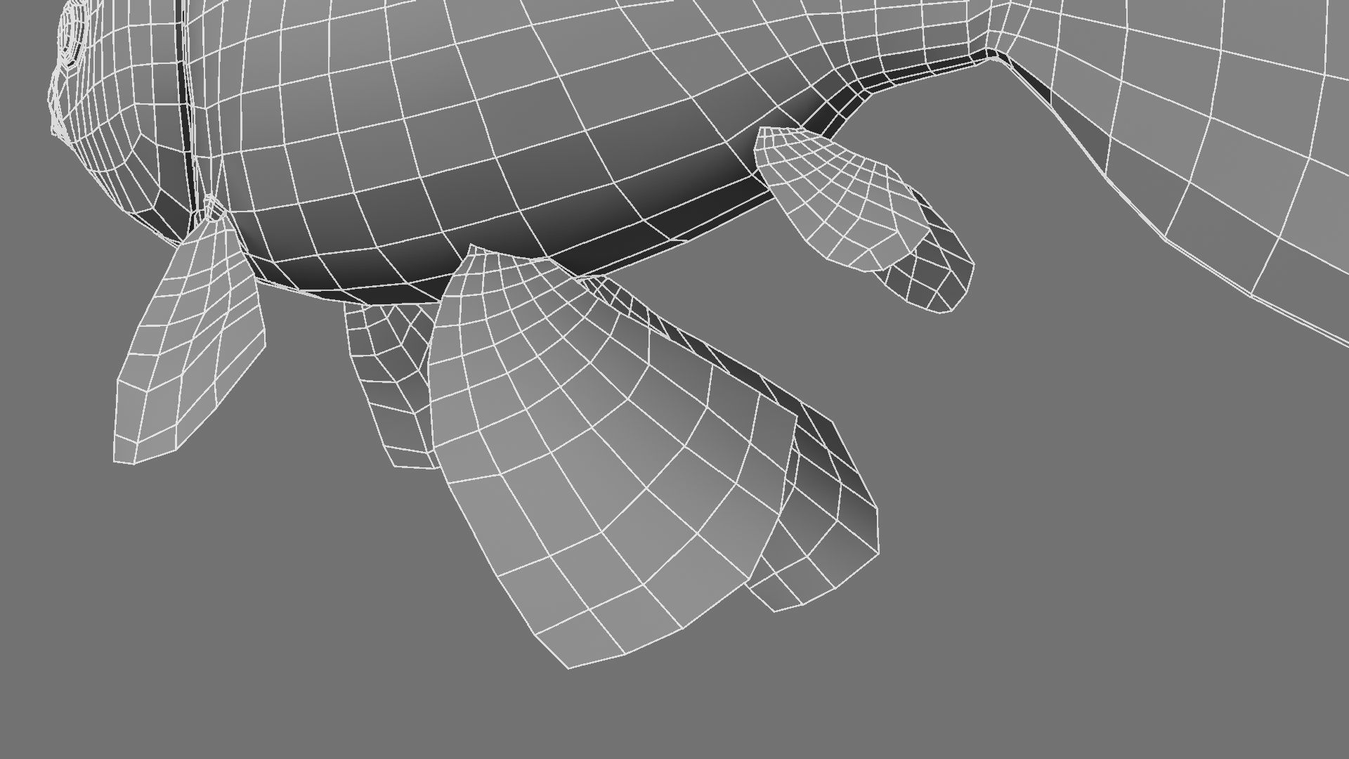 Gold fish 3D model_32