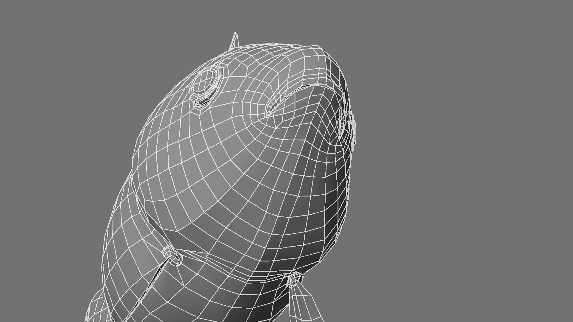 Gold fish 3D model_29