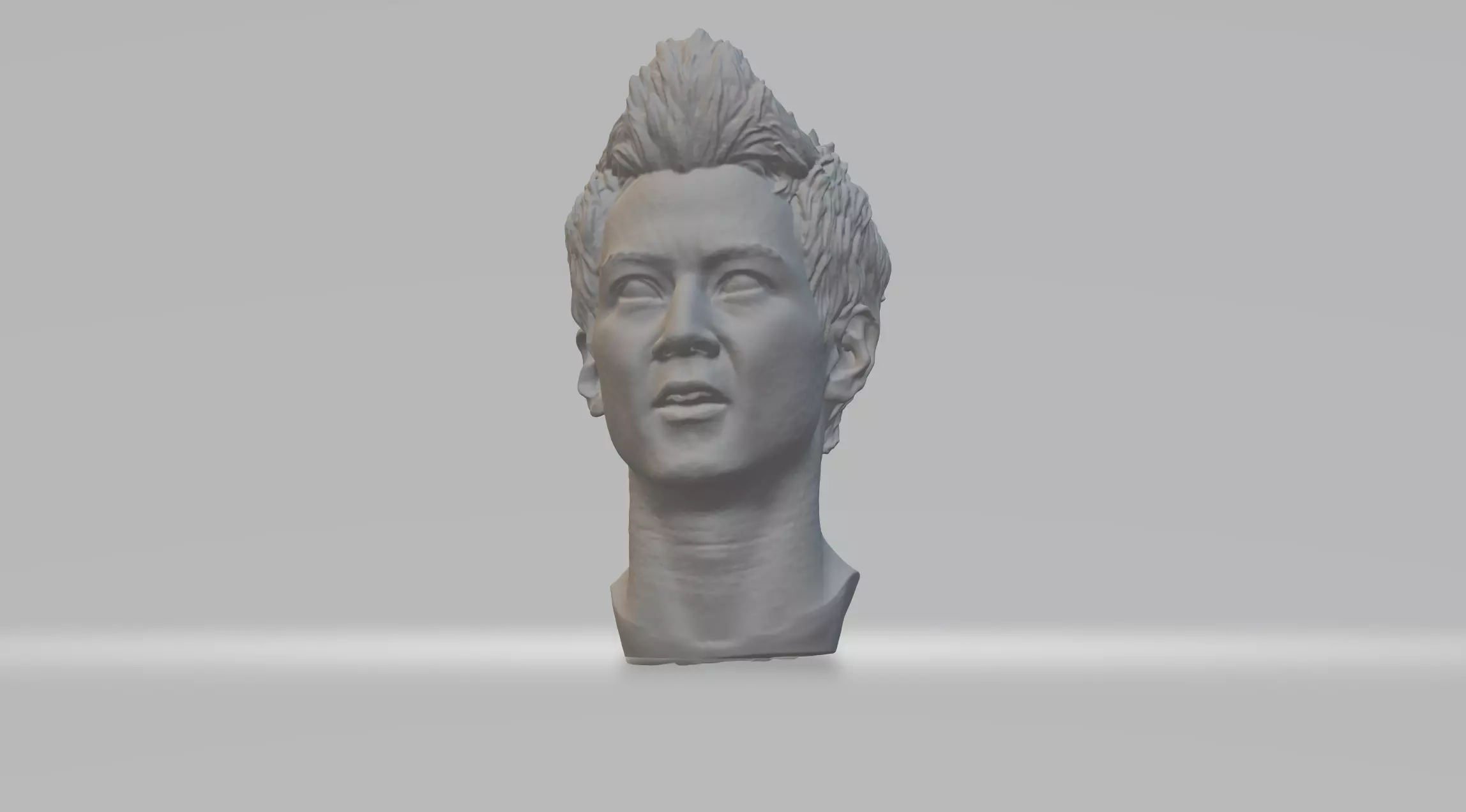 Daniel Wu Head 3D print model_0