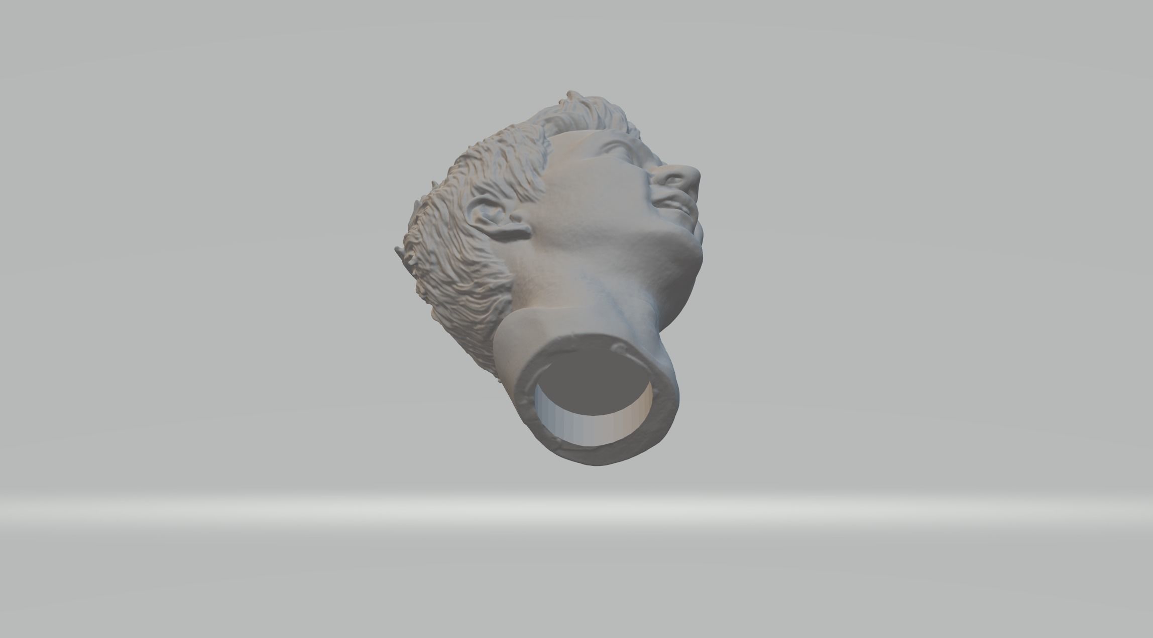 Daniel Wu Head 3D print model_4