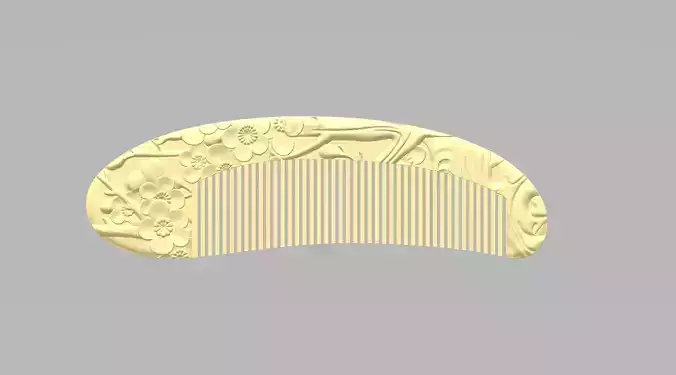 Apricot Blossom Comb