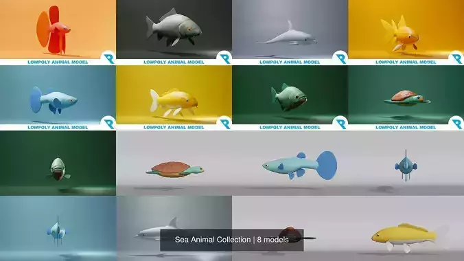 Sea Animal Collection 