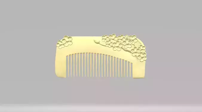 Apricot Blossom Comb