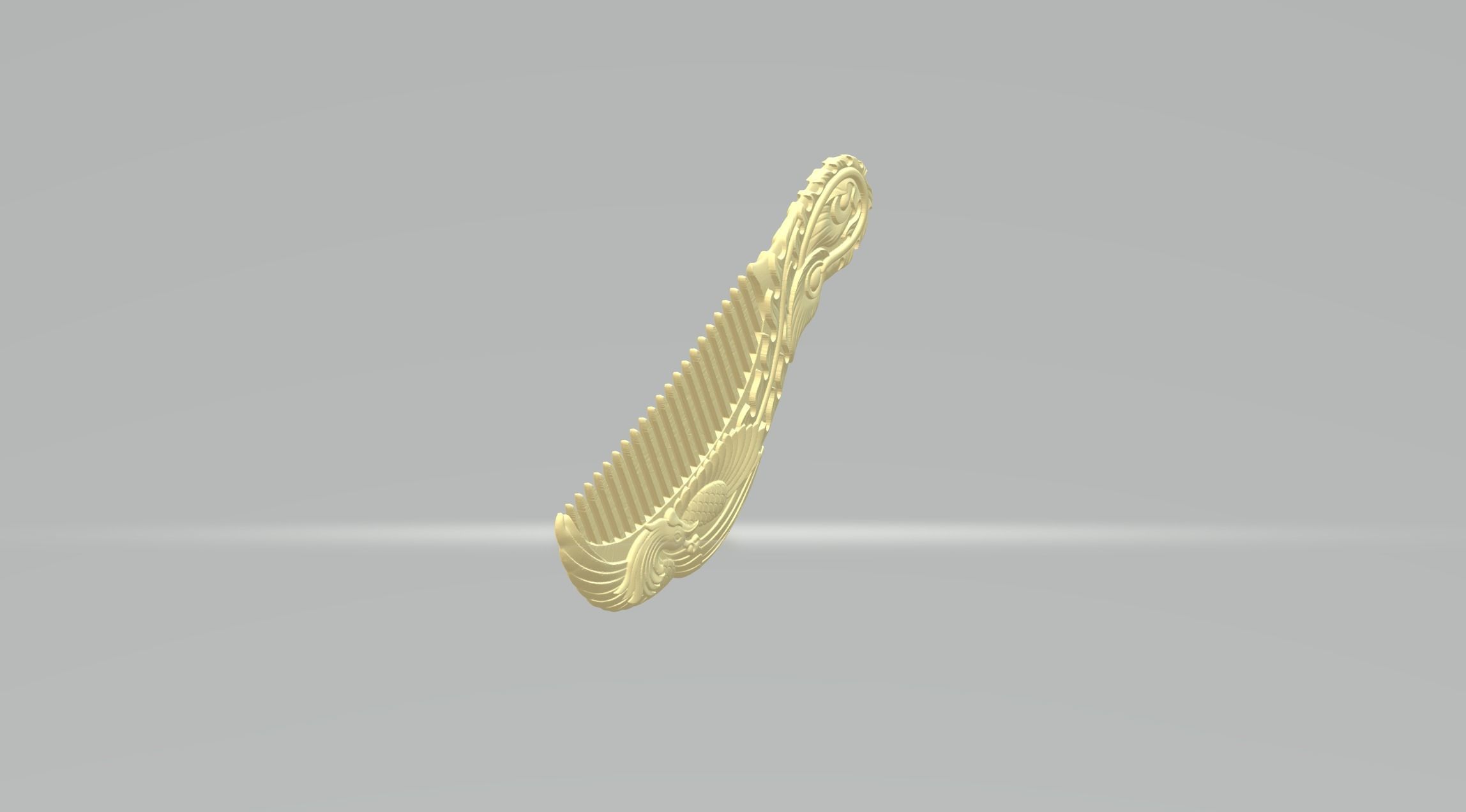 Phoenix Comb 3D print model_2