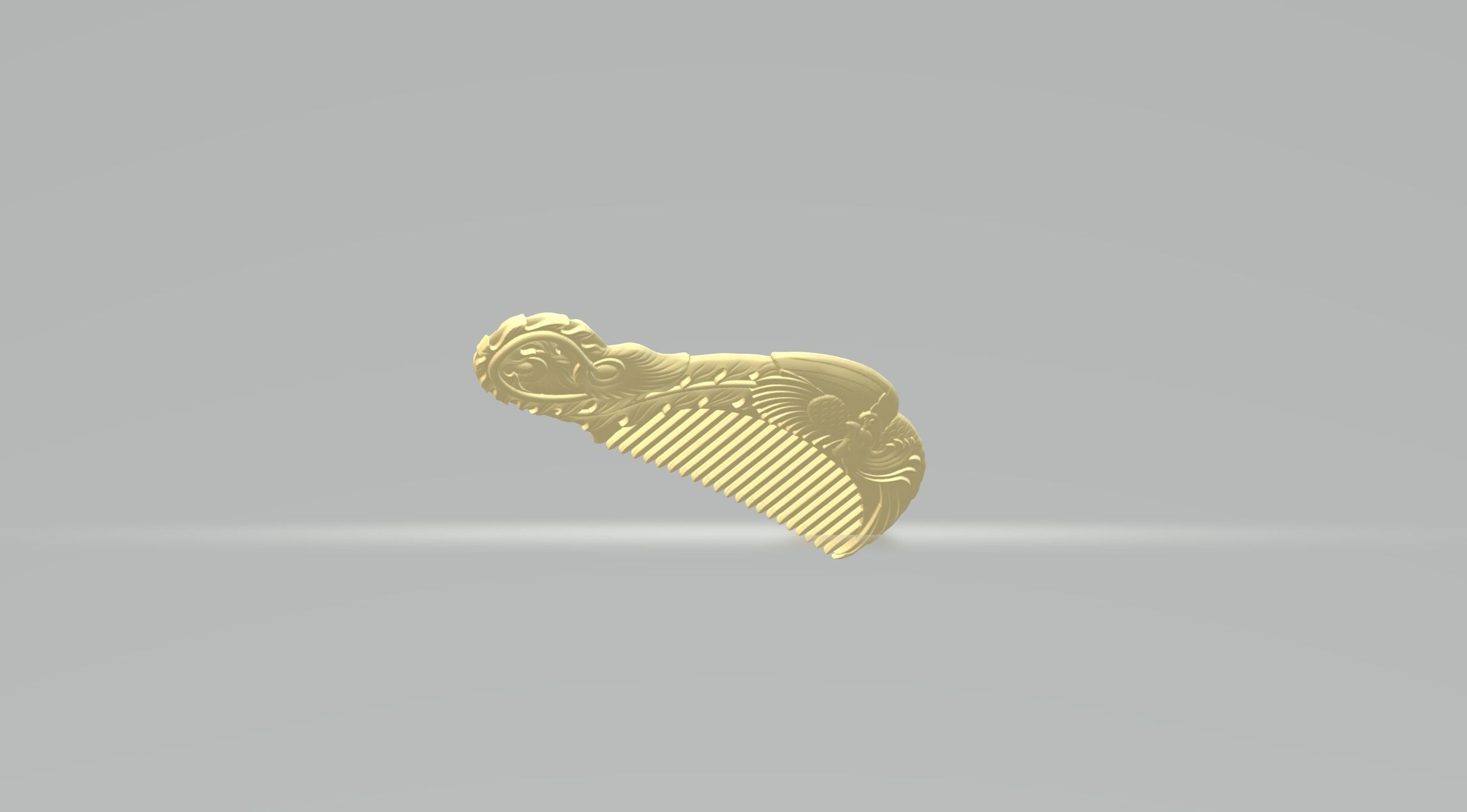 Phoenix Comb 3D print model_3