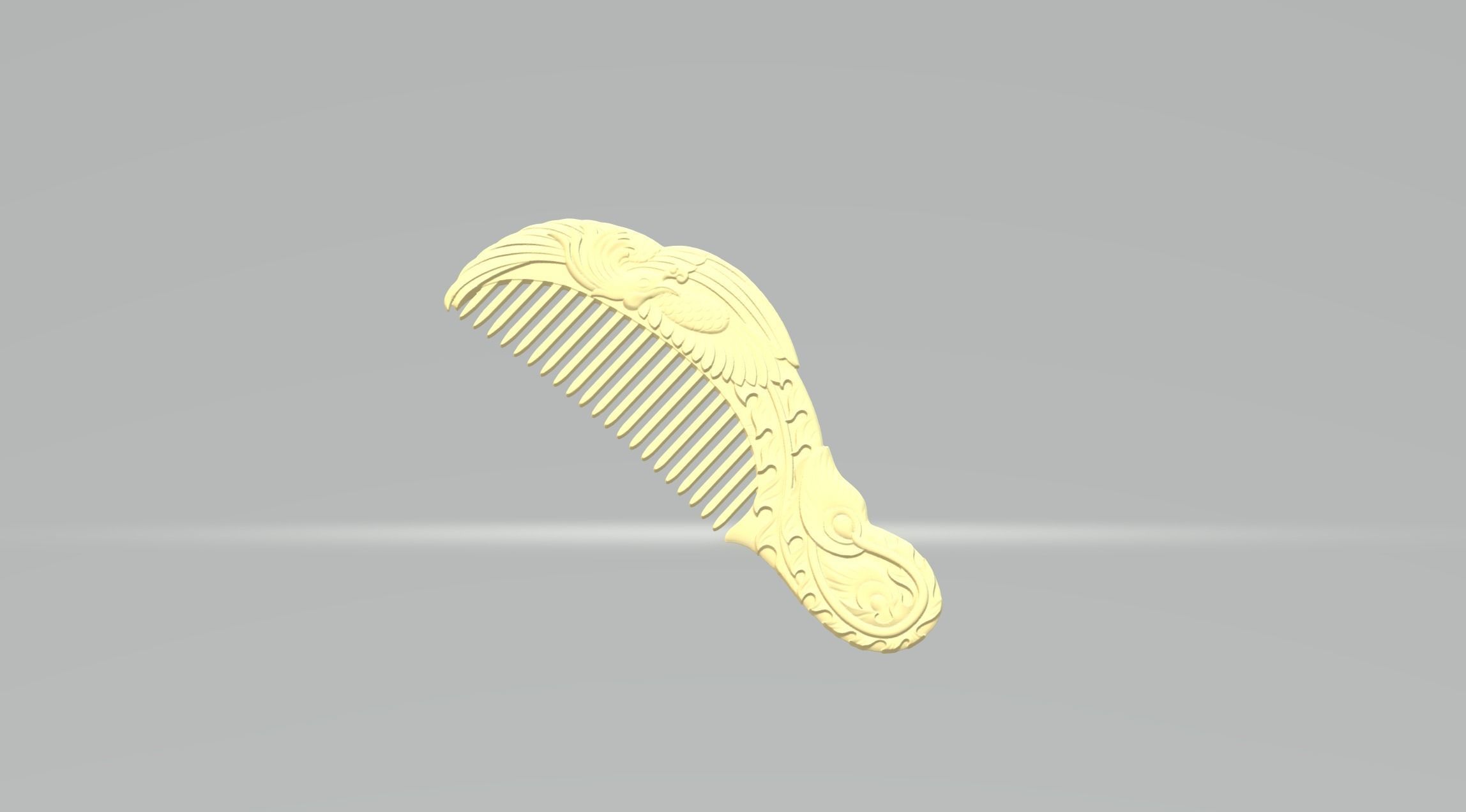 Phoenix Comb 3D print model_1