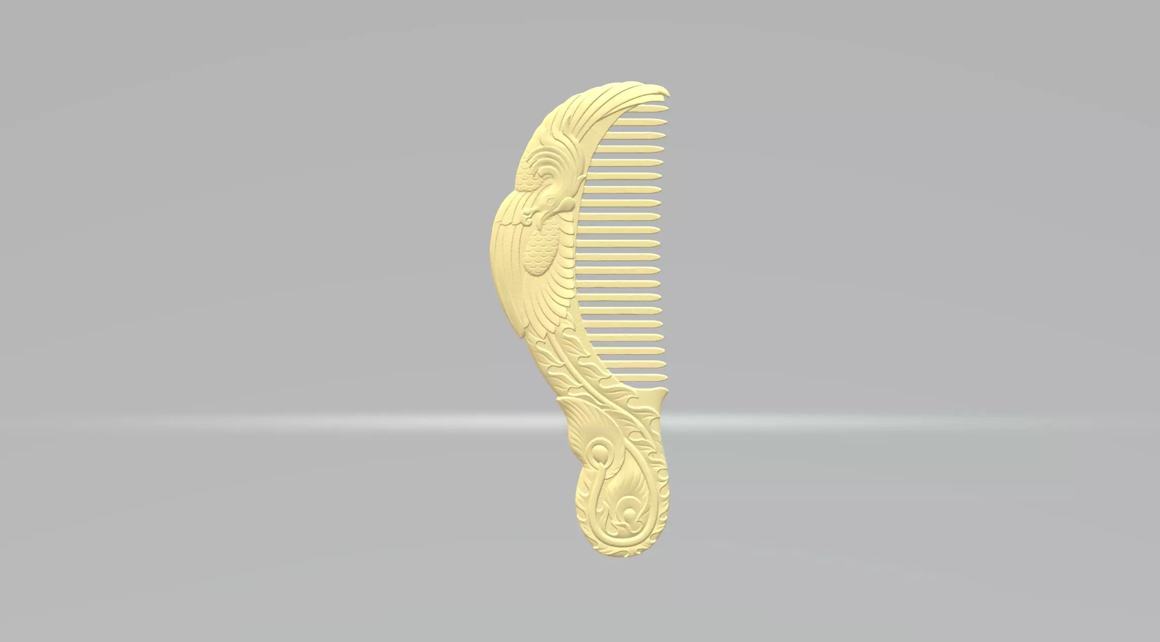 Phoenix Comb 3D print model_0