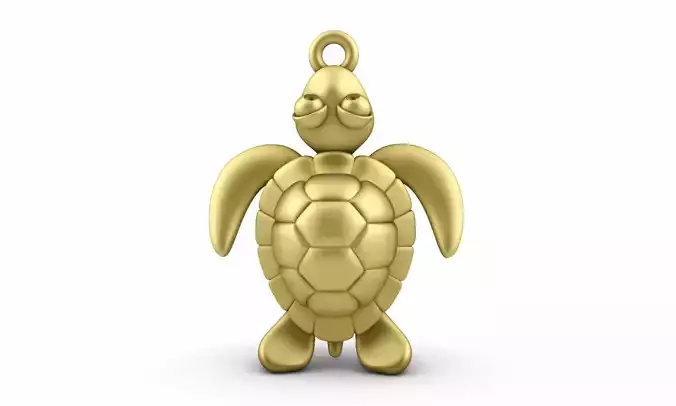 Sealives - Turtle Charm - Pendant for Bracelet 3D print model