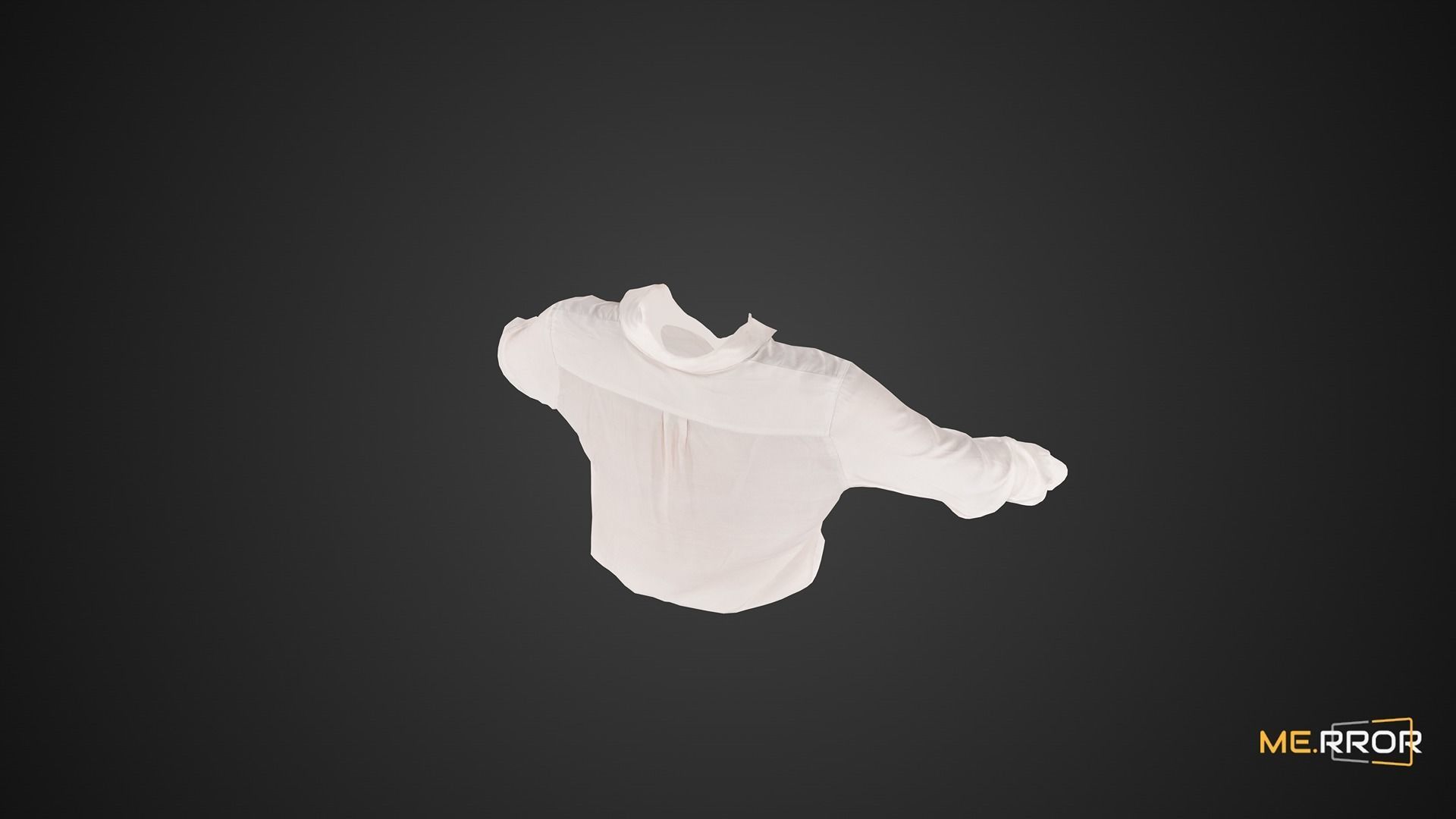 Game Ready Ivory Shirts Low-poly 3D model_5