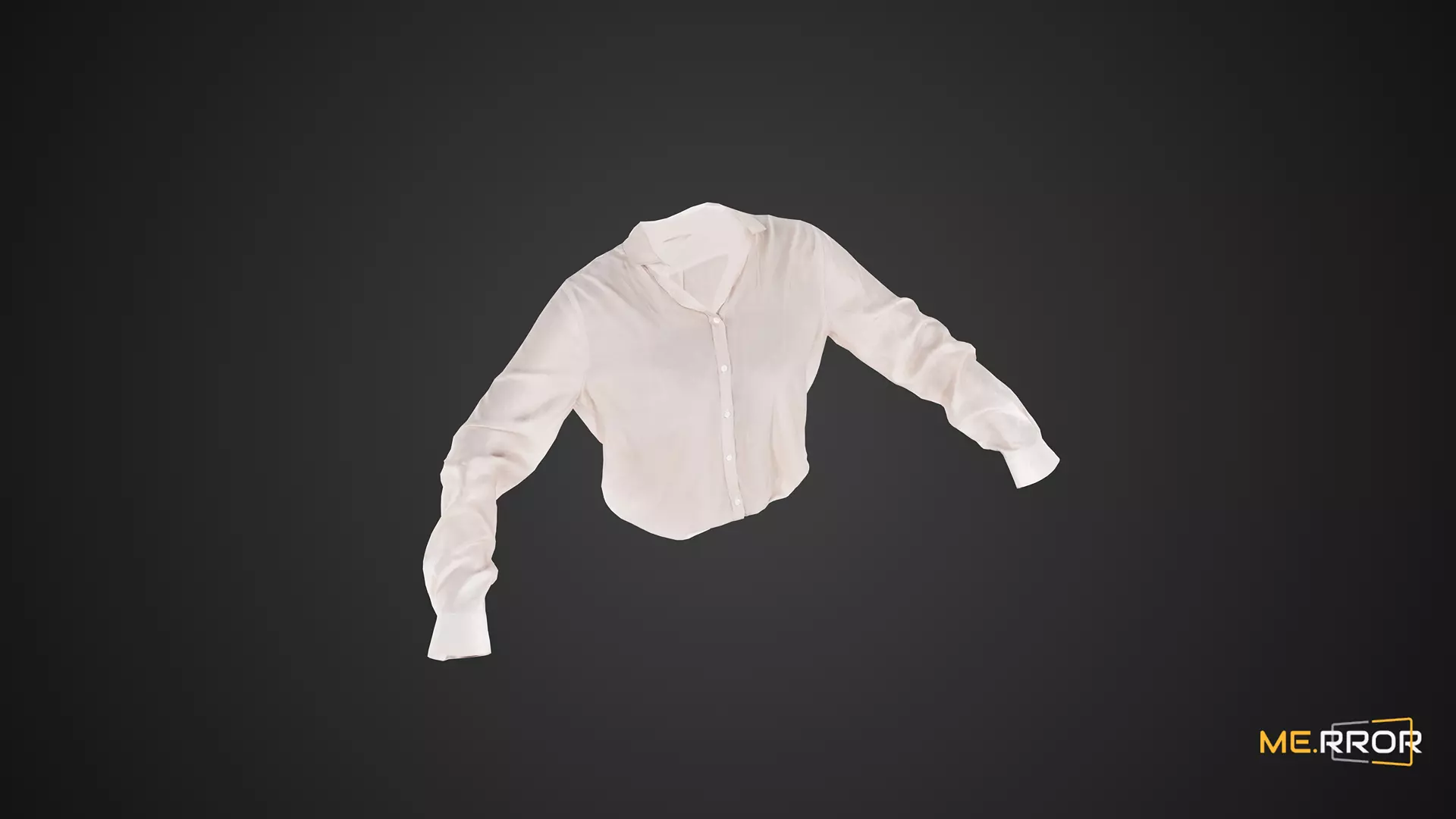 Game Ready Ivory Shirts Low-poly 3D model_0