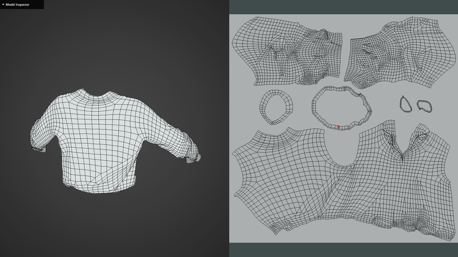 Game Ready Ivory Shirts Low-poly 3D model_13