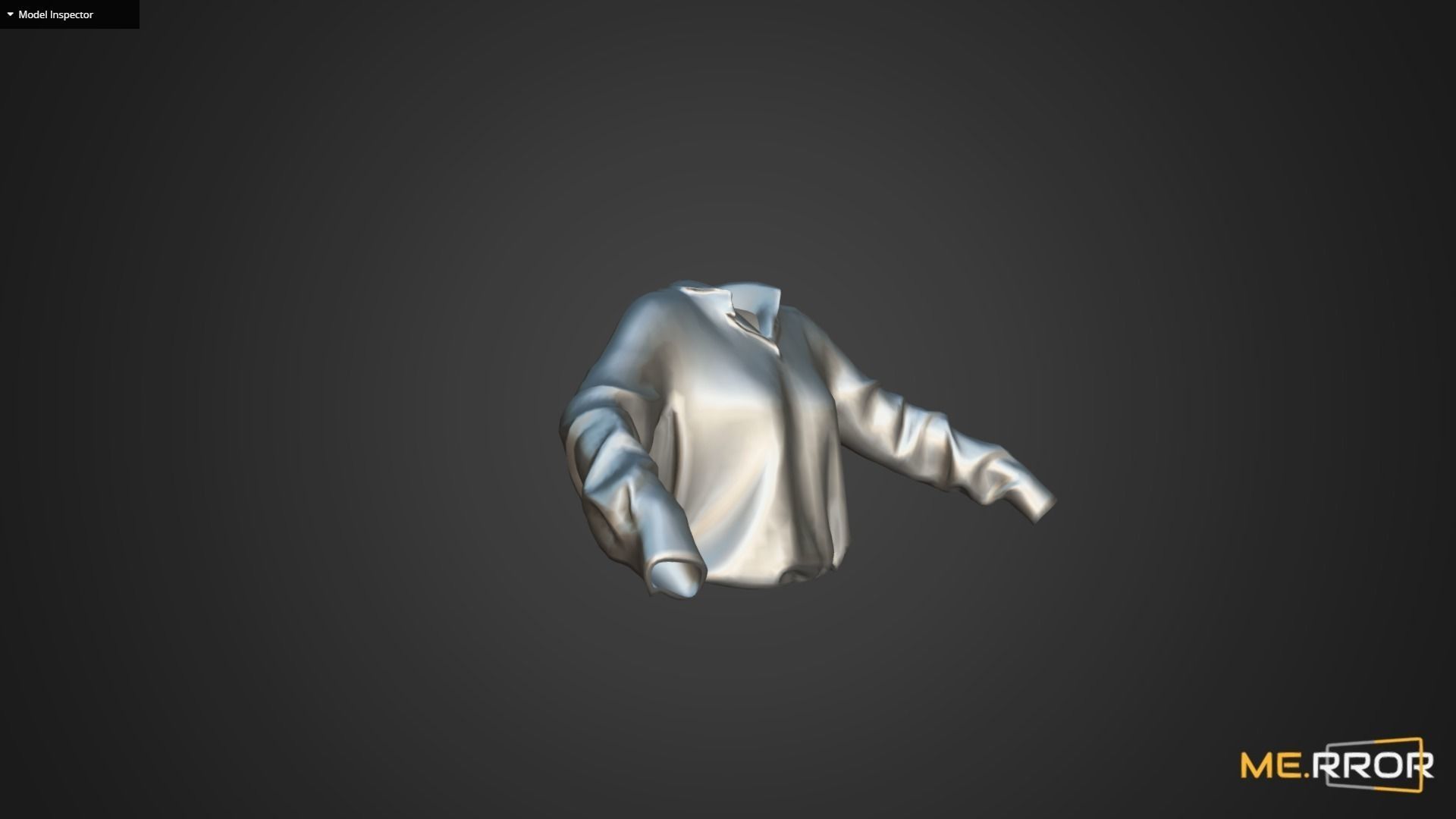 Game Ready Ivory Shirts Low-poly 3D model_11