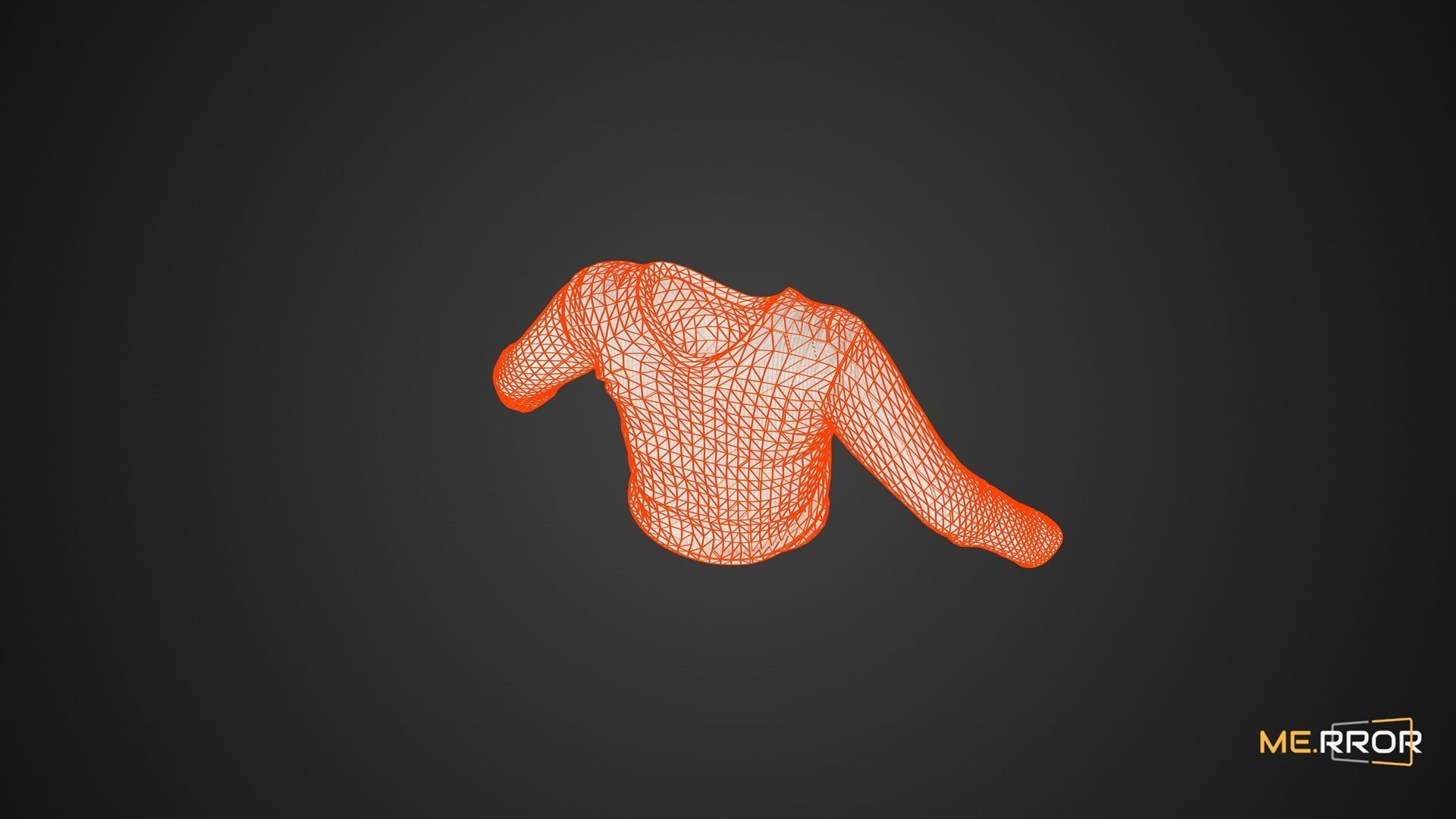 Game Ready Ivory Sweater Low-poly 3D model_3