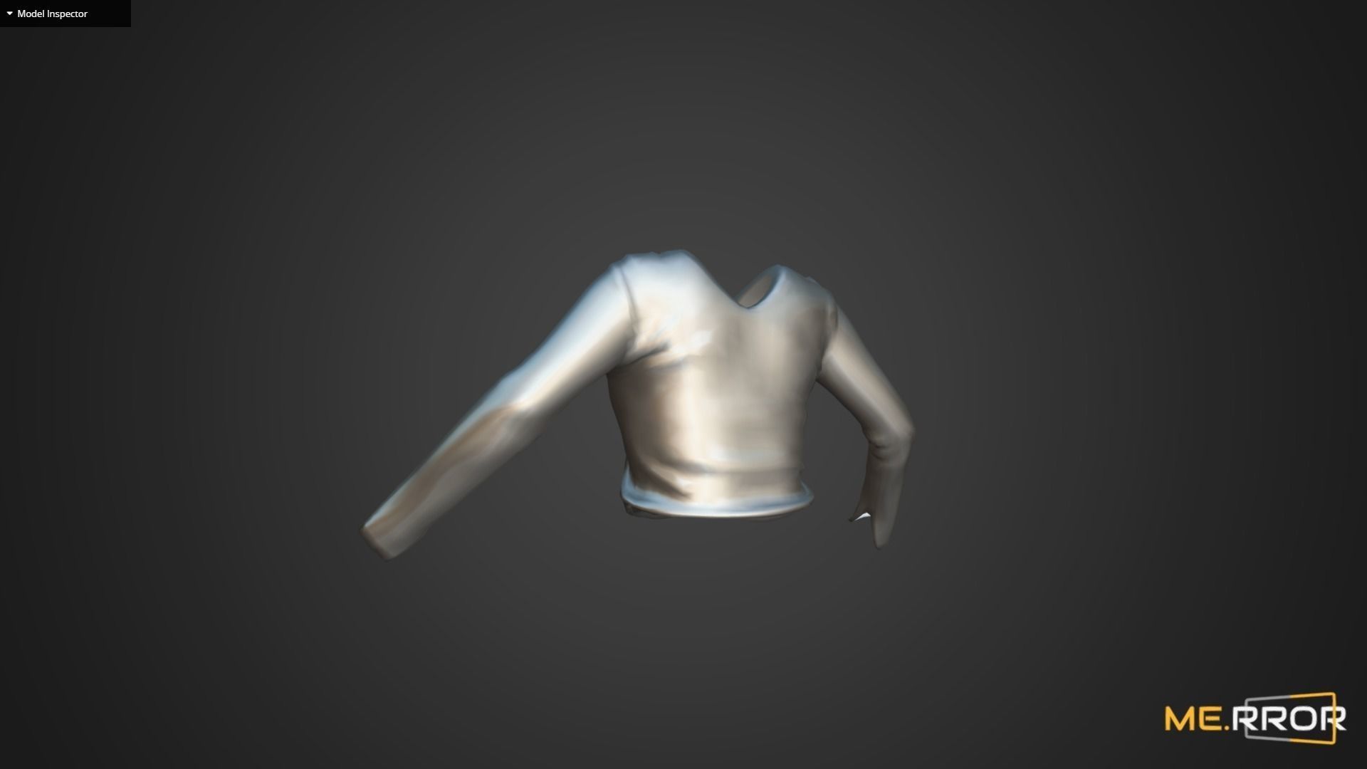 Game Ready Ivory Sweater Low-poly 3D model_12