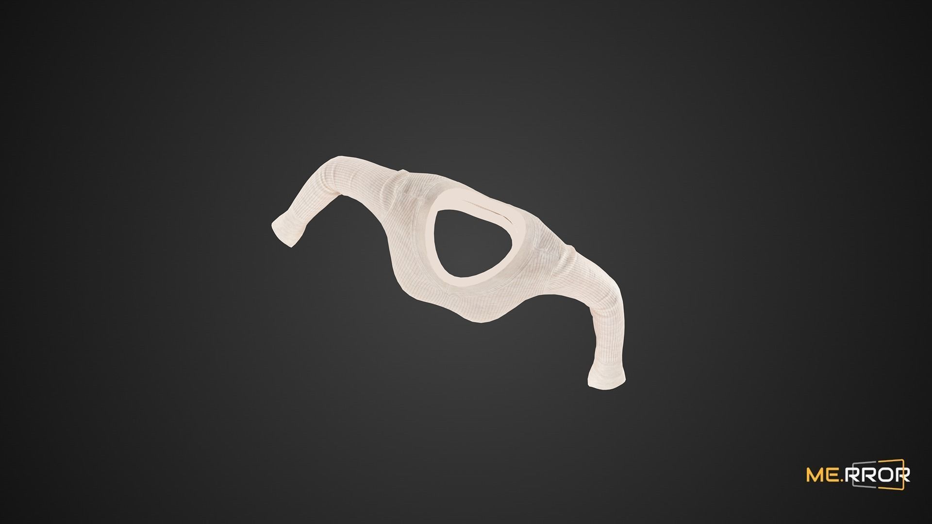 Game Ready Ivory Sweater Low-poly 3D model_9