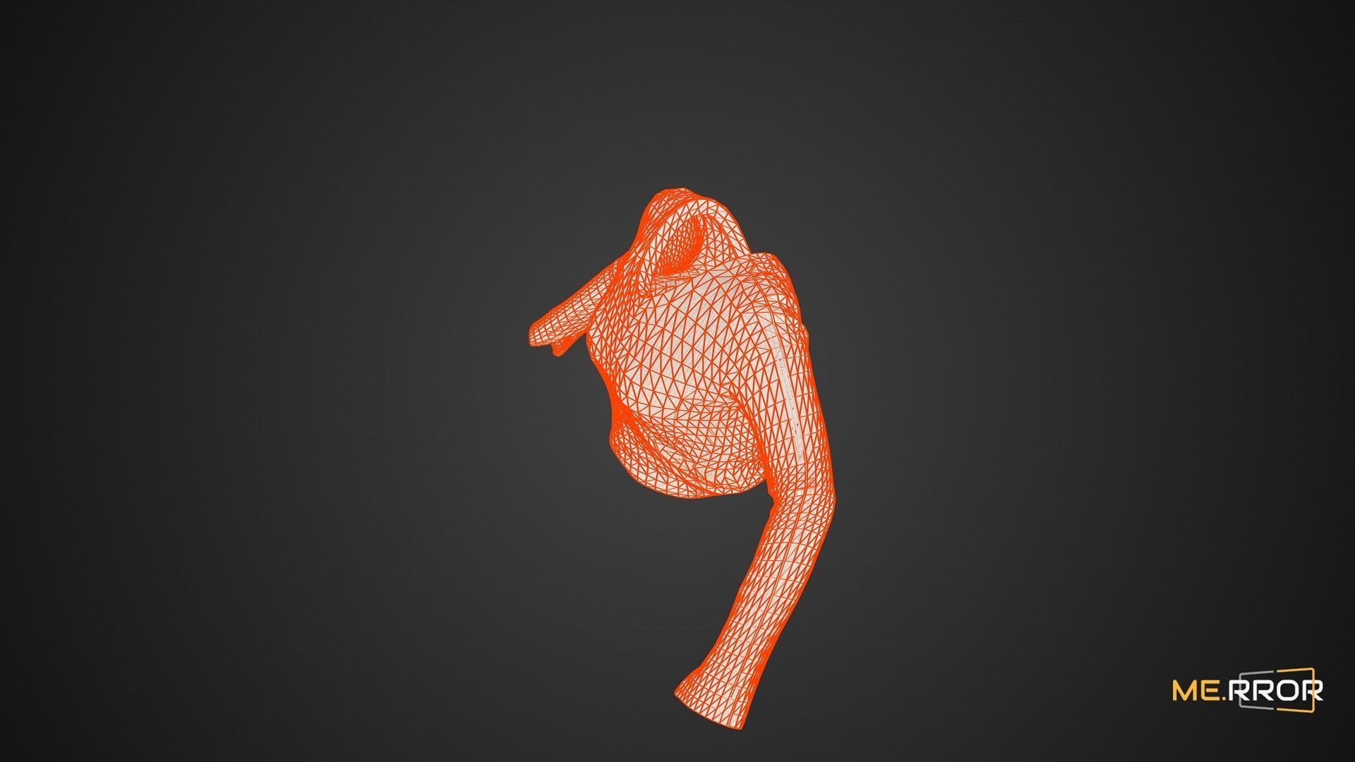 Game Ready Ivory Sweater Low-poly 3D model_7