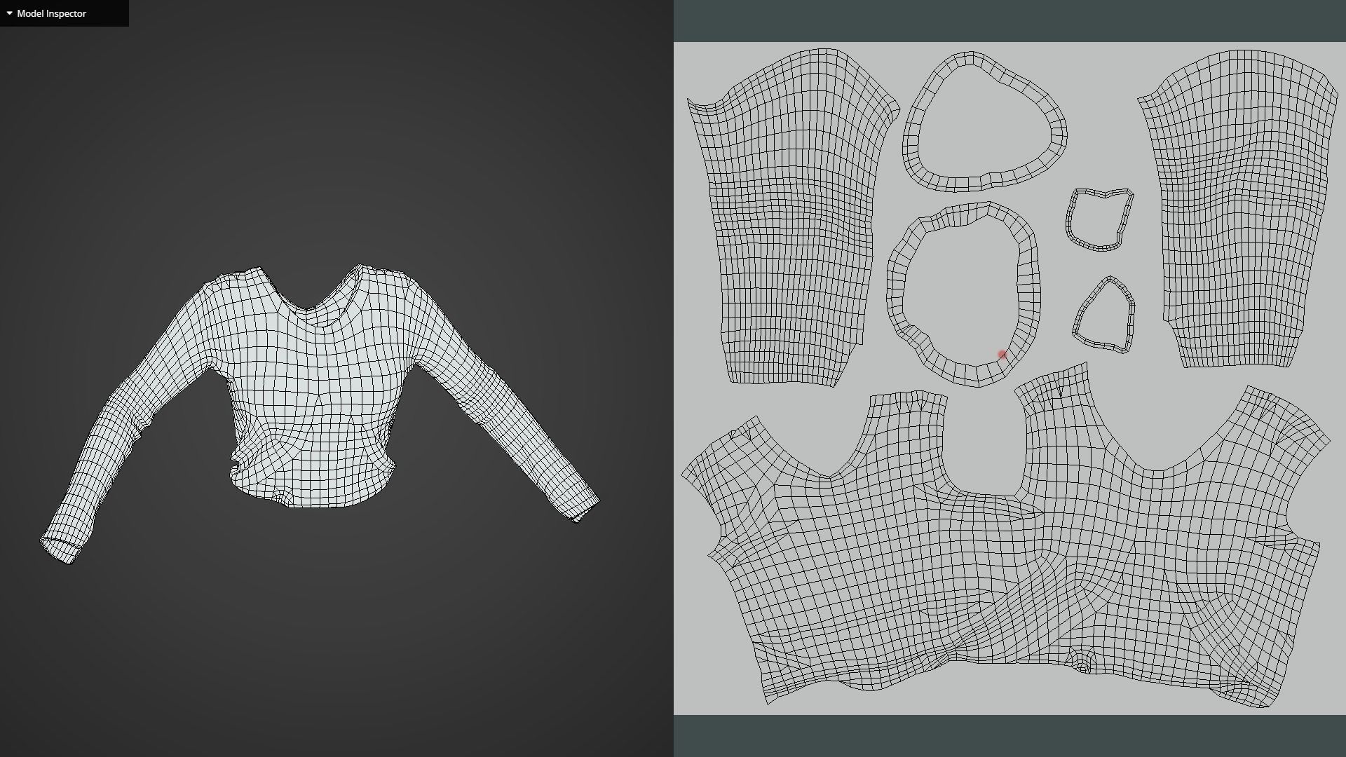 Game Ready Ivory Sweater Low-poly 3D model_15