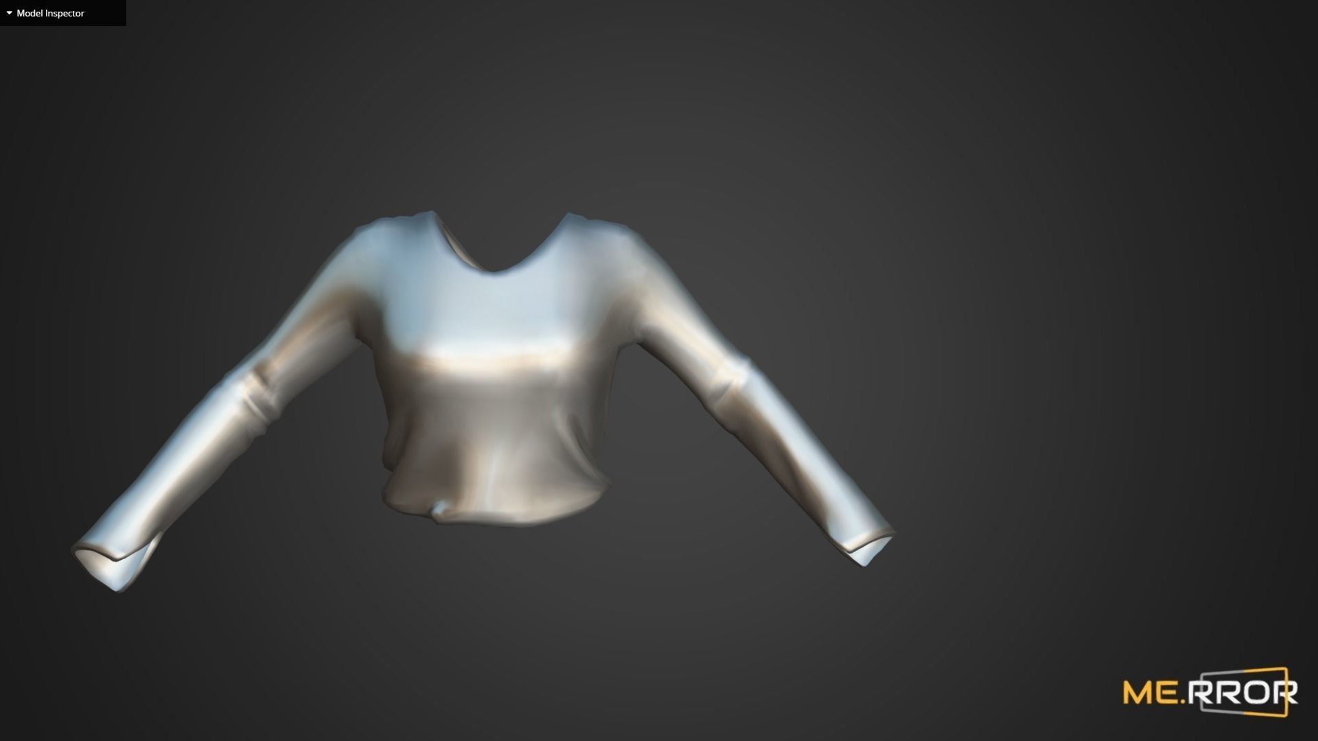 Game Ready Ivory Sweater Low-poly 3D model_10