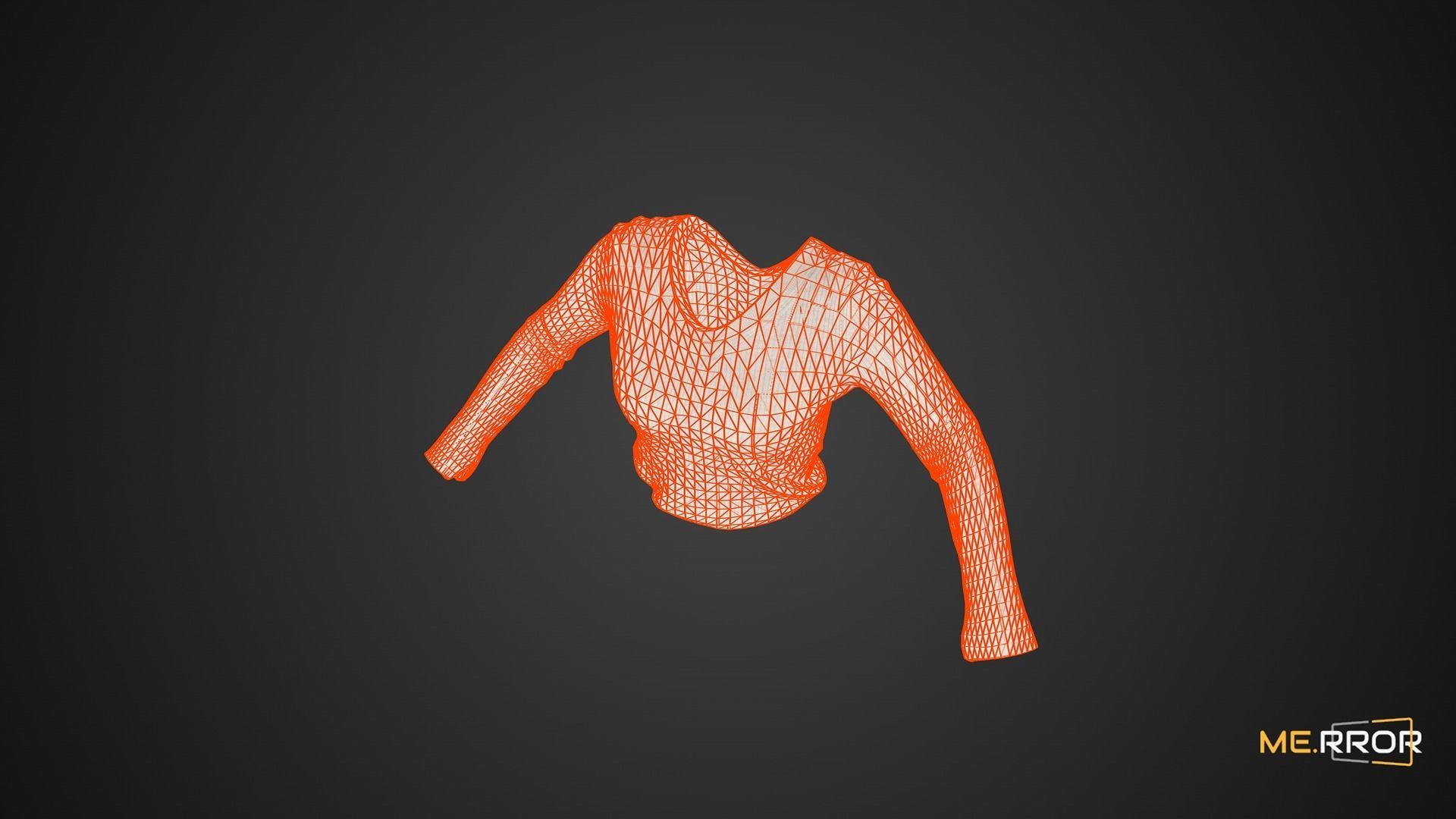 Game Ready Ivory Sweater Low-poly 3D model_1