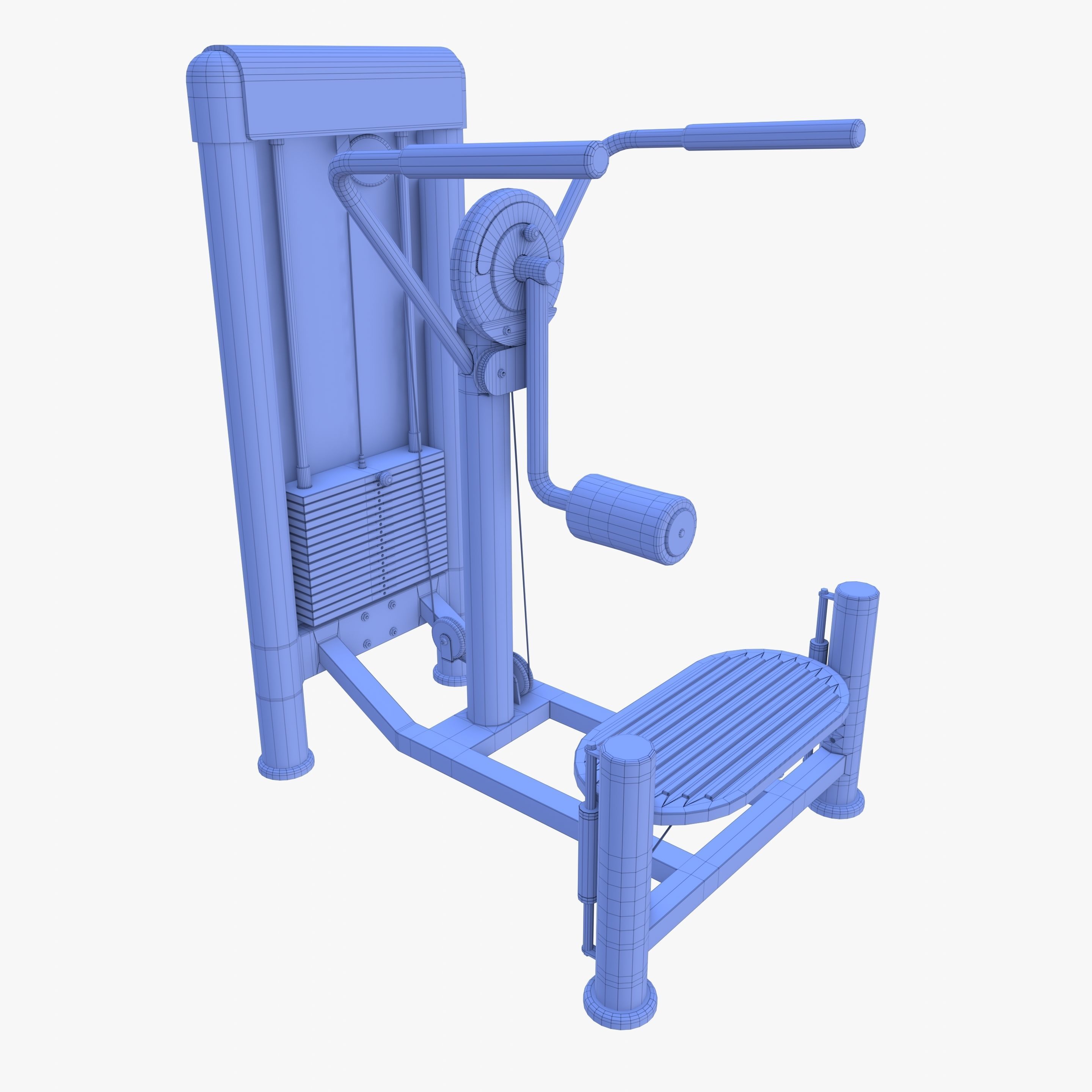 Multi hip machine 3D model_15